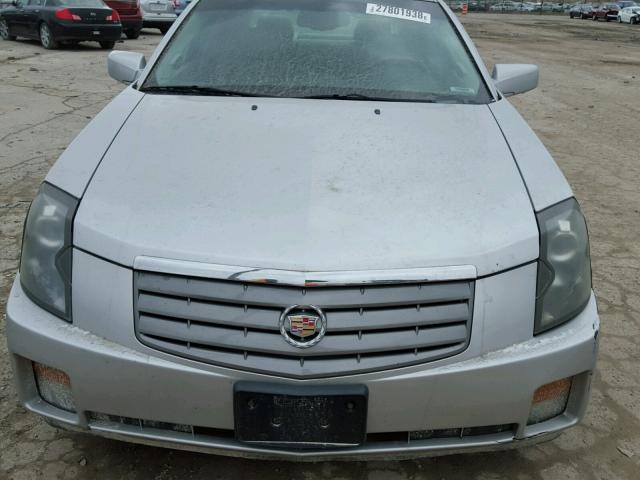 1G6DM57N430100646 - 2003 CADILLAC CTS SILVER photo 9