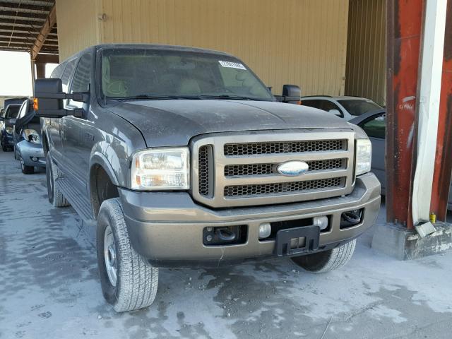 1FMSU43P35EA23131 - 2005 FORD EXCURSION BROWN photo 1