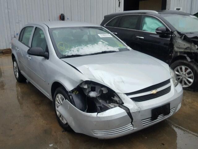 1G1AS58H097181670 - 2009 CHEVROLET COBALT LS SILVER photo 1