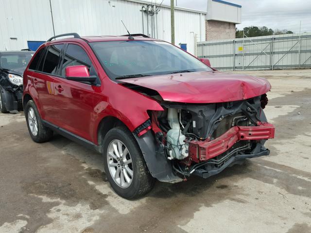 2FMDK3JC9ABA08289 - 2010 FORD EDGE SEL BURGUNDY photo 1