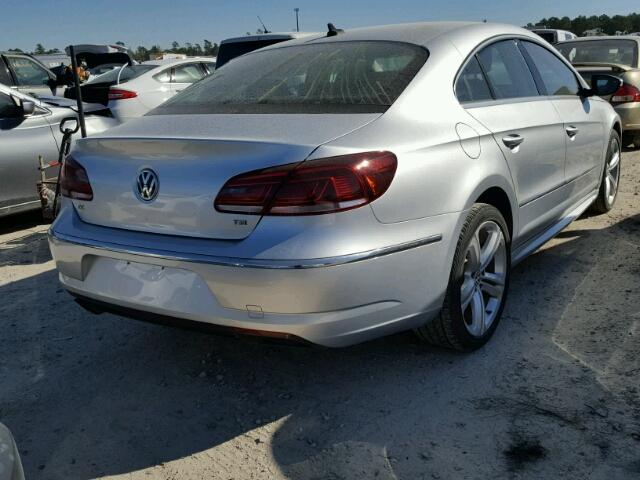 WVWBN7AN7GE501445 - 2016 VOLKSWAGEN CC BASE SILVER photo 4