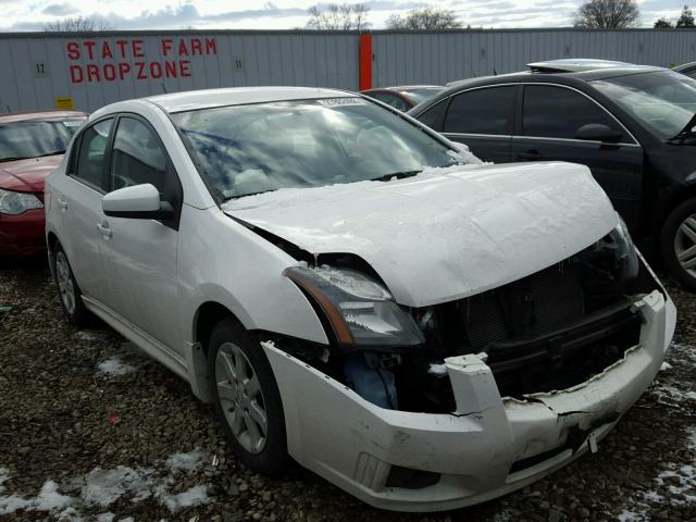 3N1AB6APXBL660939 - 2011 NISSAN SENTRA 2.0 WHITE photo 1