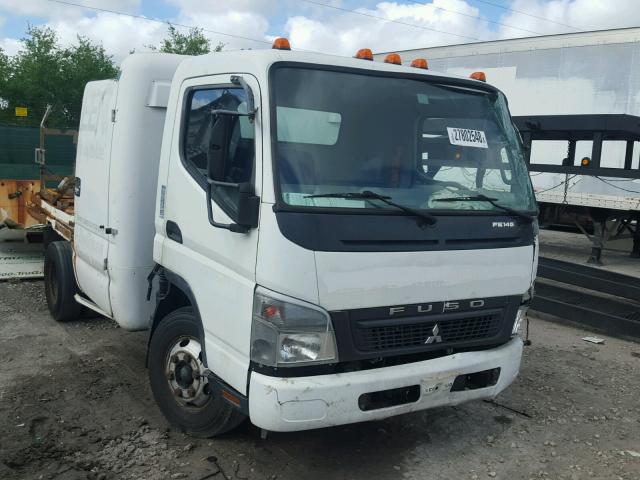 JL6BBD1S9AK009593 - 2010 MITSUBISHI FUSO TRUCK OF FE 84D WHITE photo 1