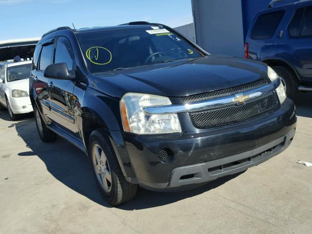 2CNDL13FX76072898 - 2007 CHEVROLET EQUINOX LS BLACK photo 1