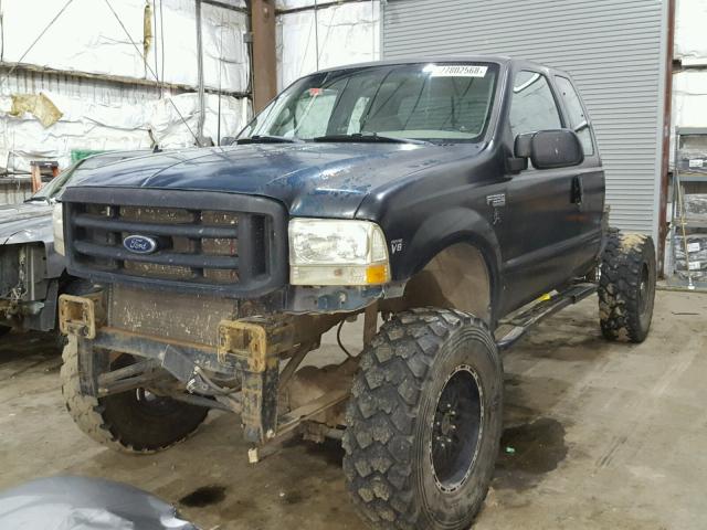 1FTSX31F7XEA34569 - 1999 FORD F350 SRW S BLACK photo 2