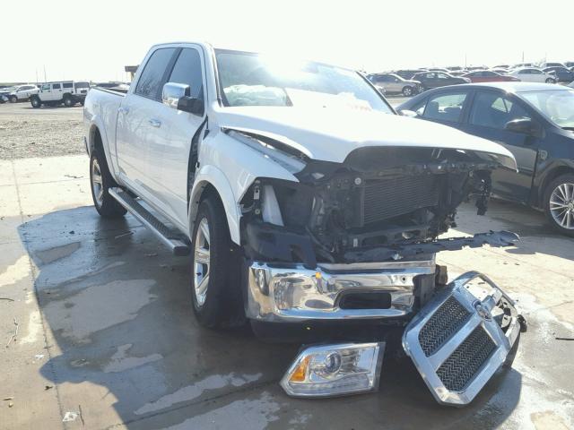 1C6RR6PM0ES416321 - 2014 RAM 1500 LONGH WHITE photo 1