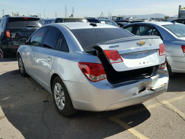 1G1PC5SH6G7182139 - 2016 CHEVROLET CRUZE LIMI SILVER photo 3