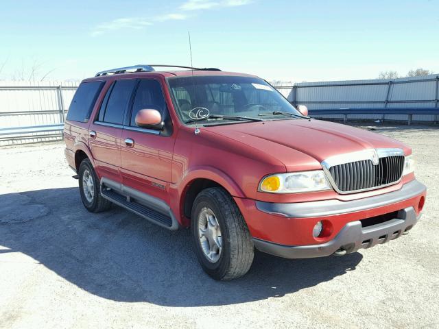 5LMPU28A7XLJ27003 - 1999 LINCOLN NAVIGATOR მუქწითელი ფოტო 1