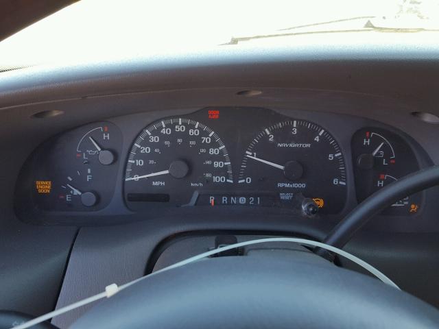 5LMPU28A7XLJ27003 - 1999 LINCOLN NAVIGATOR მუქწითელი ფოტო 8