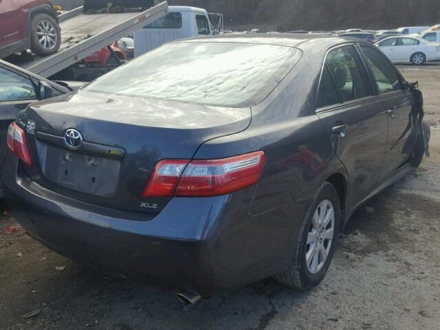 4T1BK46K89U576942 - 2009 TOYOTA CAMRY SE GRAY photo 4