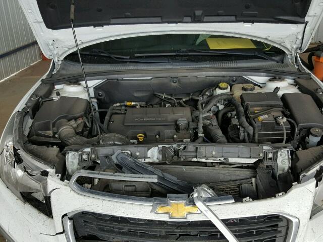 1G1PE5SB9F7219897 - 2015 CHEVROLET CRUZE LT WHITE photo 7