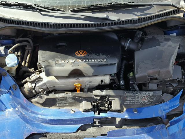 3VWCD21C53M443555 - 2003 VOLKSWAGEN NEW BEETLE 蓝色 照片 7