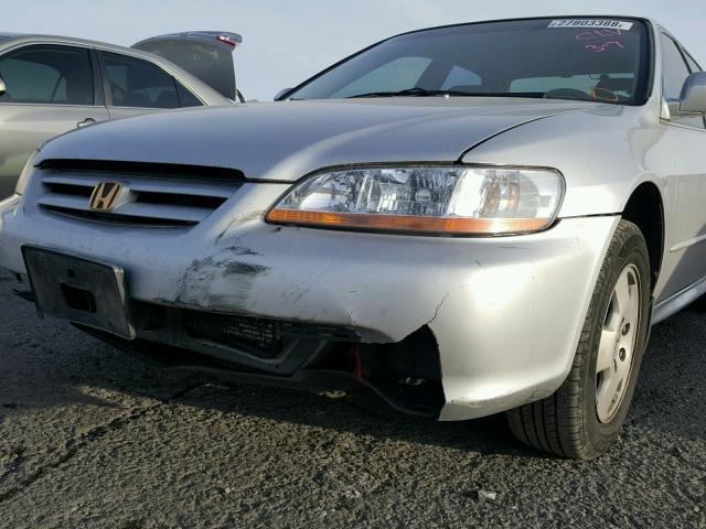 1HGCG16551A034613 - 2001 HONDA ACCORD EX SILVER photo 9