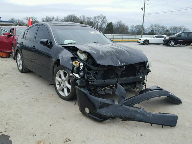 1N4BA41E36C828631 - 2006 NISSAN MAXIMA SE BLACK photo 1