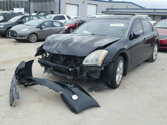 1N4BA41E36C828631 - 2006 NISSAN MAXIMA SE BLACK photo 2