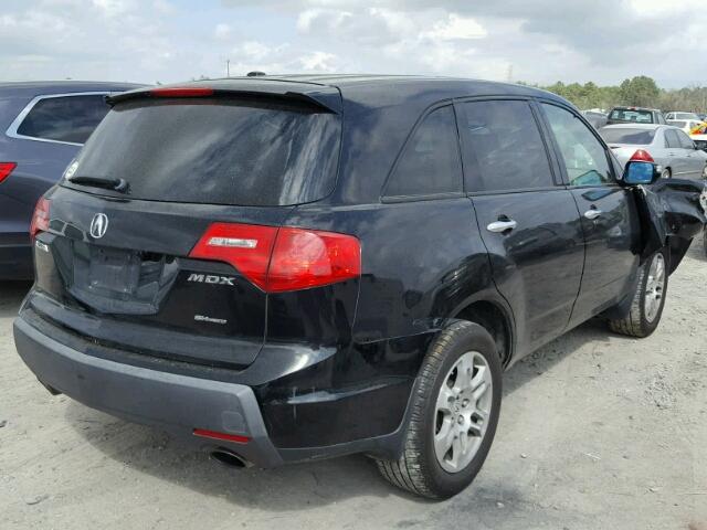 2HNYD28497H501138 - 2007 ACURA MDX TECHNO BLACK photo 4