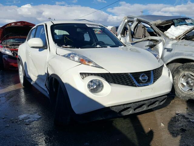 JN8AF5MV9ET362649 - 2014 NISSAN JUKE S WHITE photo 1