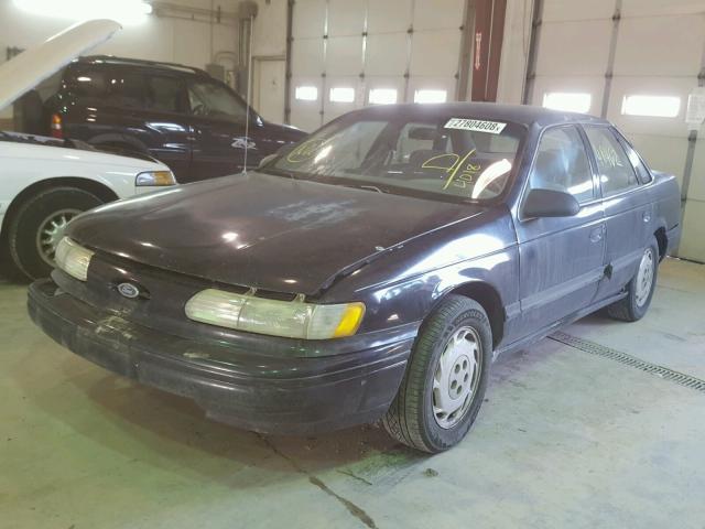 1FALP5242PG244018 - 1993 FORD TAURUS GL BLACK photo 2