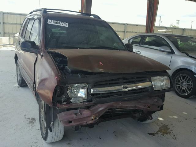 2CNBE13C626937043 - 2002 CHEVROLET TRACKER RED photo 1
