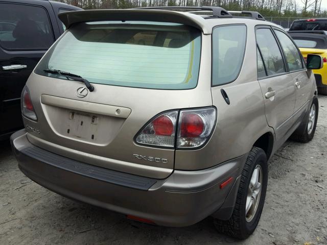 JTJHF10U510184747 - 2001 LEXUS RX 300 GOLD photo 4