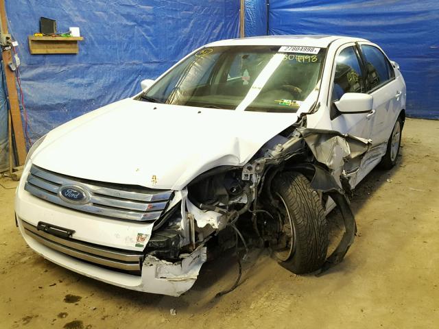 3FAHP07Z97R112007 - 2007 FORD FUSION SE WHITE photo 2