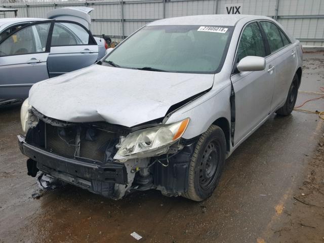 4T1BE46K97U175016 - 2007 TOYOTA CAMRY NEW SILVER photo 2