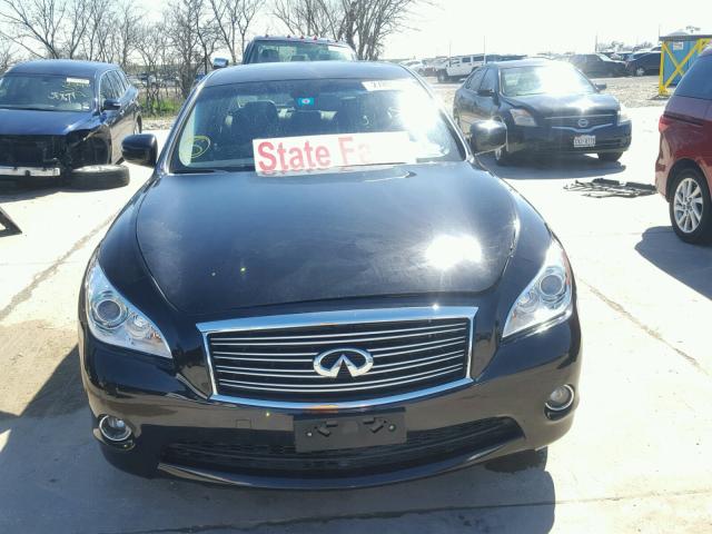 JN1AY1APXBM520803 - 2011 INFINITI M56 BLACK photo 9