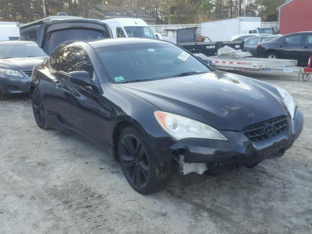 KMHHT6KD2AU008359 - 2010 HYUNDAI GENESIS CO BLACK photo 1