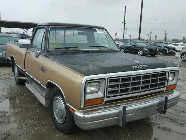 1B7KE2684LS654852 - 1990 DODGE D-SERIES D TWO TONE photo 1