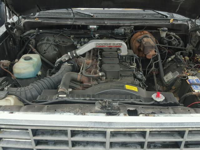 1B7KE2684LS654852 - 1990 DODGE D-SERIES D TWO TONE photo 7