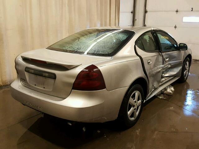 2G2WP552471191342 - 2007 PONTIAC GRAND PRIX SILVER photo 4