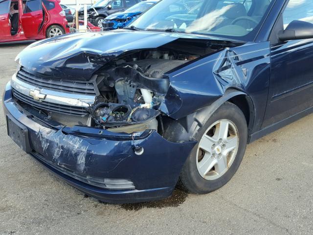 1G1ZT52855F334214 - 2005 CHEVROLET MALIBU LS 蓝色 照片 10
