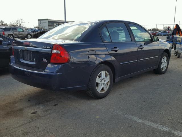 1G1ZT52855F334214 - 2005 CHEVROLET MALIBU LS BLUE photo 4