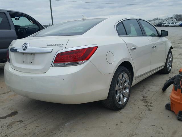 1G4GC5ED5BF186905 - 2011 BUICK LACROSSE C WHITE photo 4