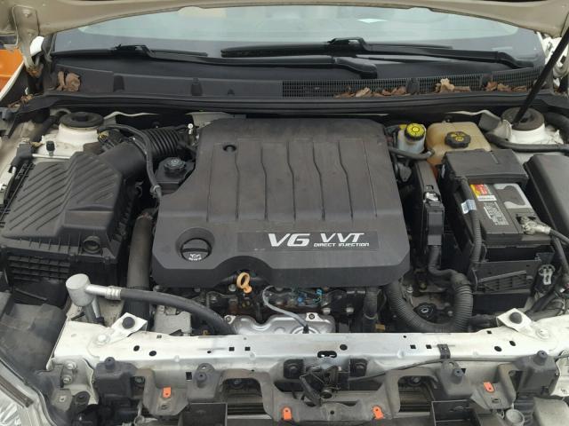 1G4GC5ED5BF186905 - 2011 BUICK LACROSSE C WHITE photo 7