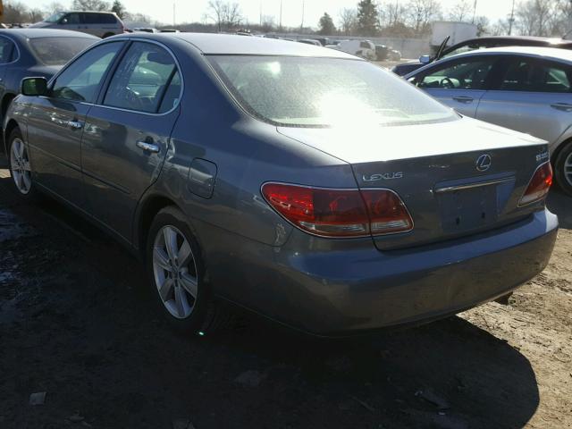 JTHBA30G665164402 - 2006 LEXUS ES 330 GRAY photo 3