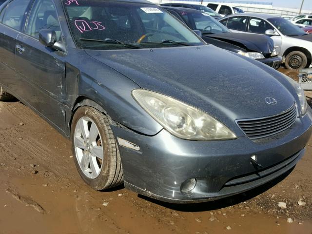 JTHBA30G665164402 - 2006 LEXUS ES 330 GRAY photo 9