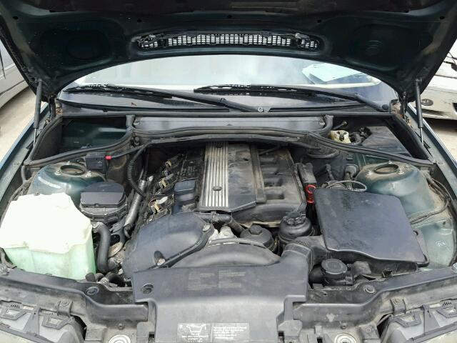 WBAAV33401FU80302 - 2001 BMW 325 I GREEN photo 7