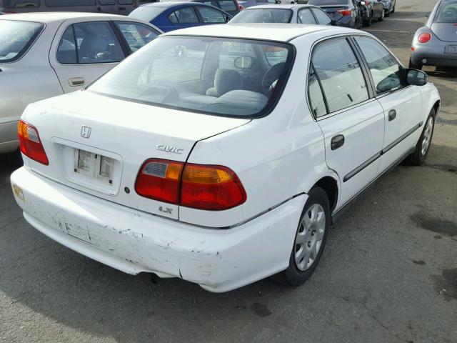 2HGEJ6673XH526334 - 1999 HONDA CIVIC LX WHITE photo 4