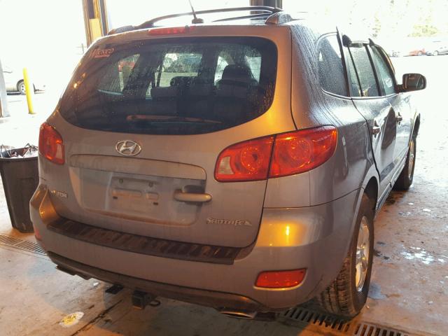 5NMSG13D07H097395 - 2007 HYUNDAI SANTA FE G GRAY photo 4