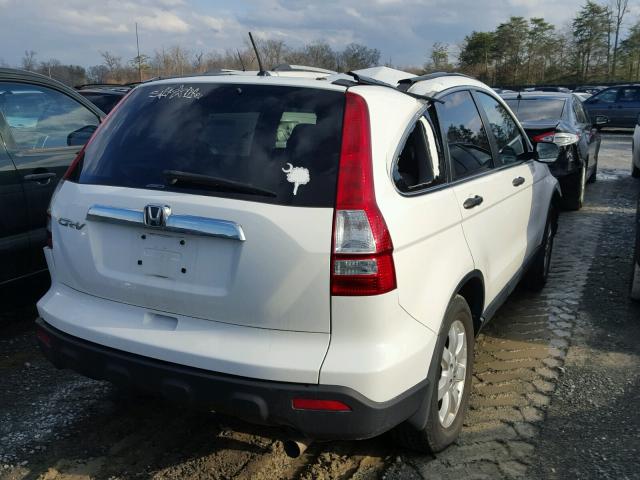 5J6RE48558L000659 - 2008 HONDA CR-V EX WHITE photo 4