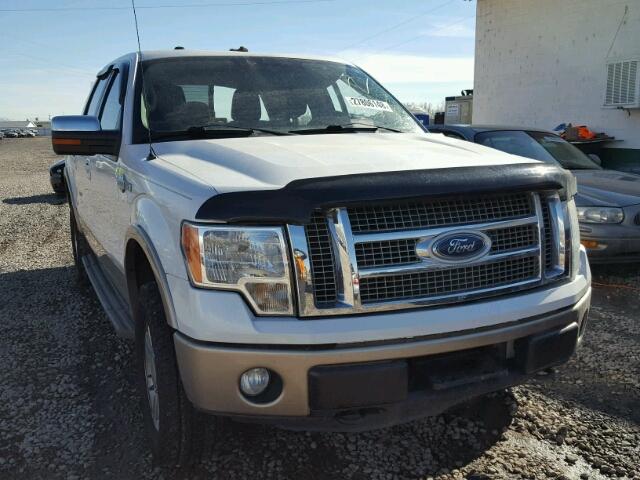 1FTFW1EF1BKD76192 - 2011 FORD F150 SUPER WHITE photo 1