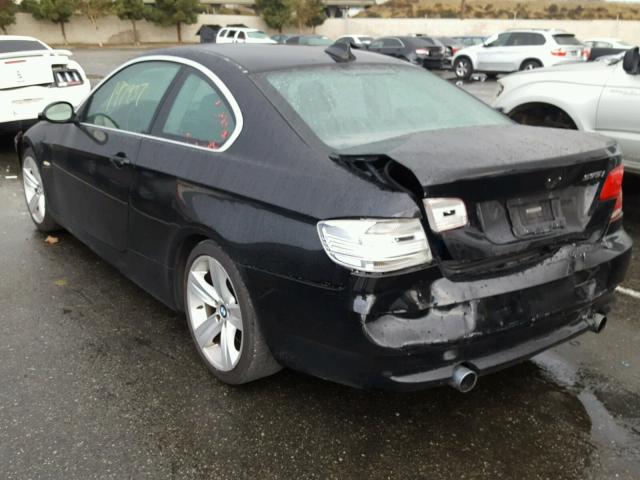 WBAWB73547PV83482 - 2007 BMW 335 I BLACK photo 3