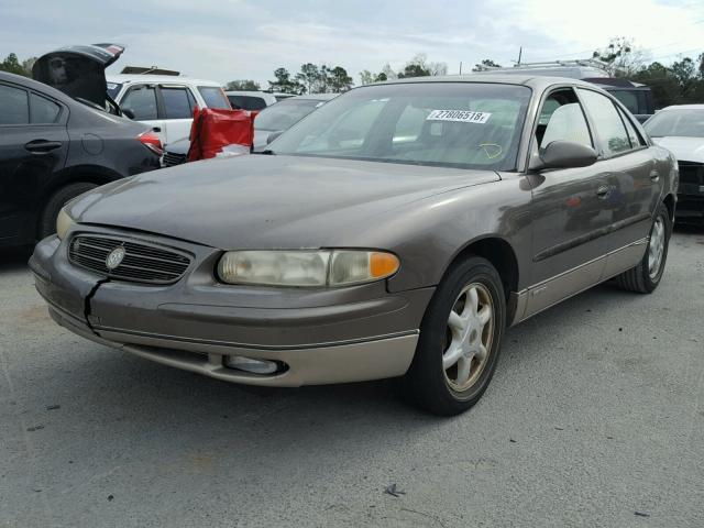 2G4WF521X31163593 - 2003 BUICK REGAL GS GRAY photo 2