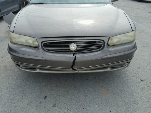 2G4WF521X31163593 - 2003 BUICK REGAL GS GRAY photo 9