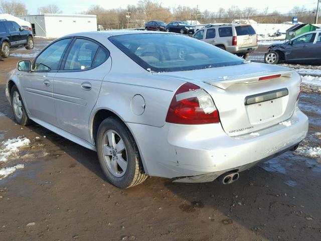 2G2WS522951231642 - 2005 PONTIAC GRAND PRIX SILVER photo 3