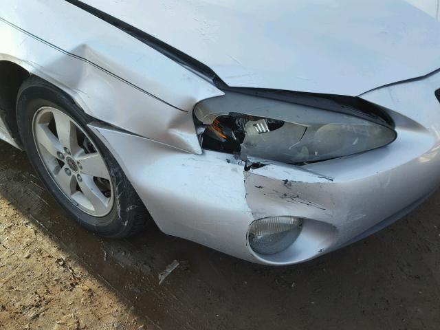 2G2WS522951231642 - 2005 PONTIAC GRAND PRIX SILVER photo 9