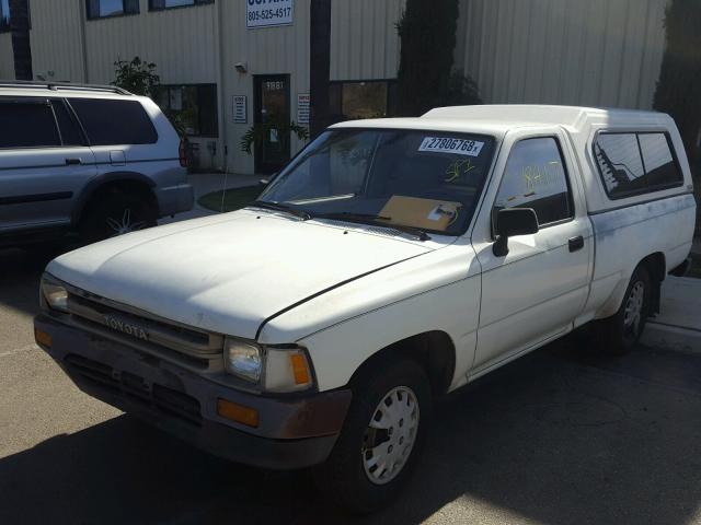 JT4RN81R8K0005891 - 1989 TOYOTA PICKUP 1/2 WHITE photo 2