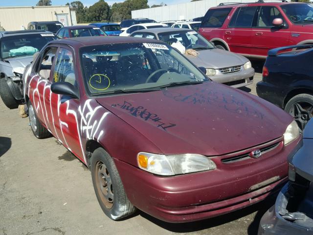 1NXBR12E5WZ085783 - 1998 TOYOTA COROLLA VE RED photo 1