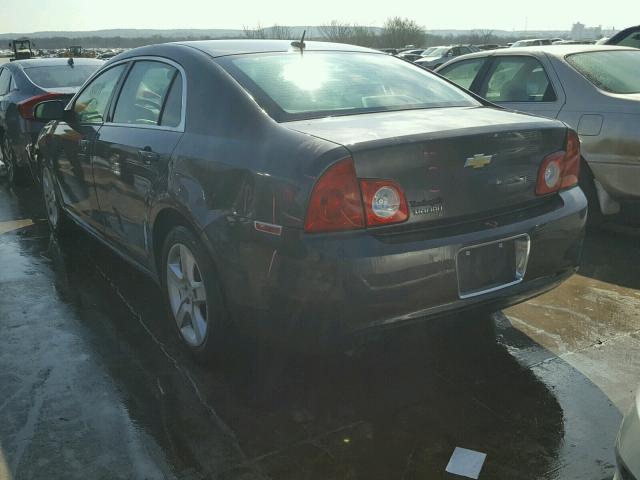 1G1ZB5EB4A4153783 - 2010 CHEVROLET MALIBU LS 灰色 照片 3